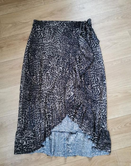 Юбка актуальна спідничка  в леопардовий принт
