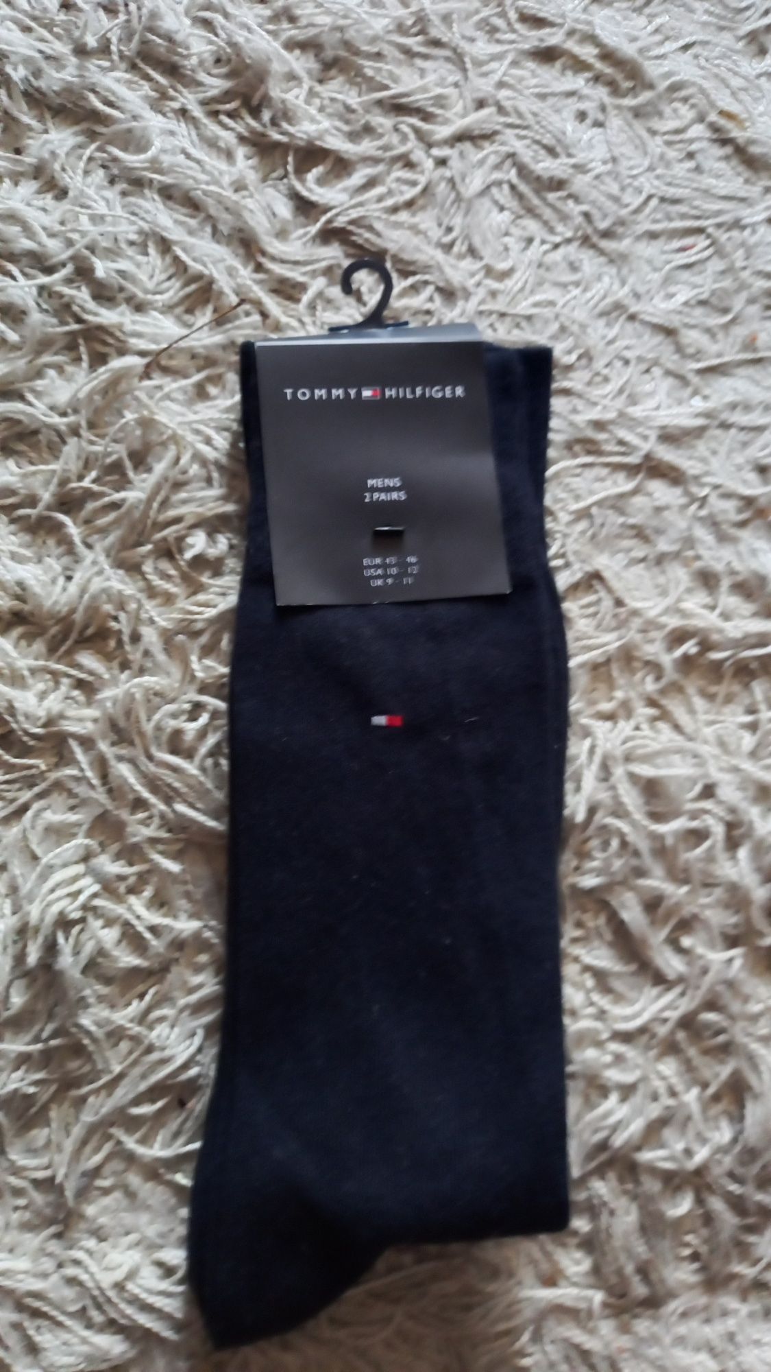 Dwie pary skarpet meskie Tommy Hilfiger 43/46