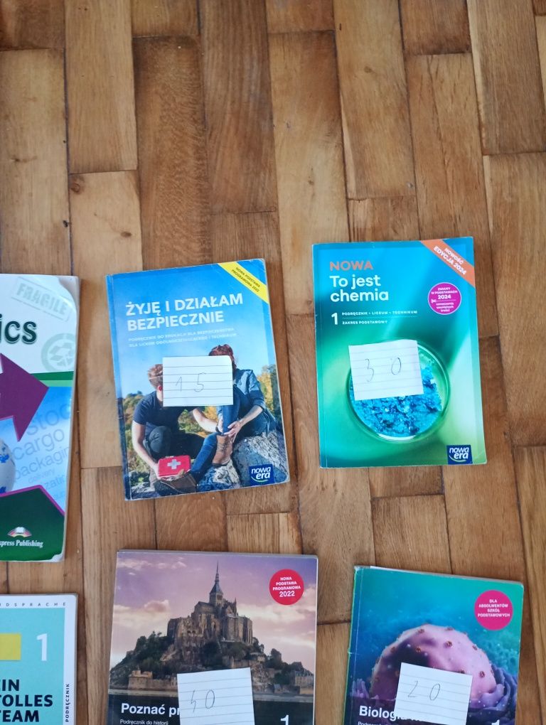 Książki do klasy 1 technikum