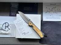 Nóż CRK Large Sebenza 31 Box Elder Magnacut