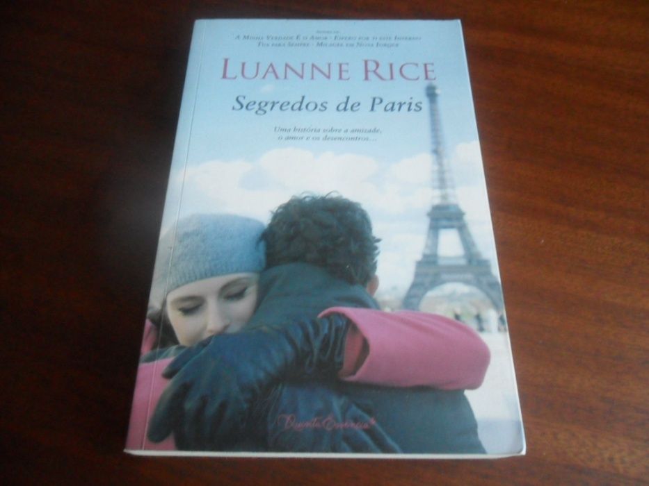 "Segredos de Paris" de Luanne Rice - 1ª Edição de 2012