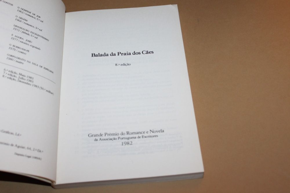 Balada da Praia dos Cães// José Cardoso Pires