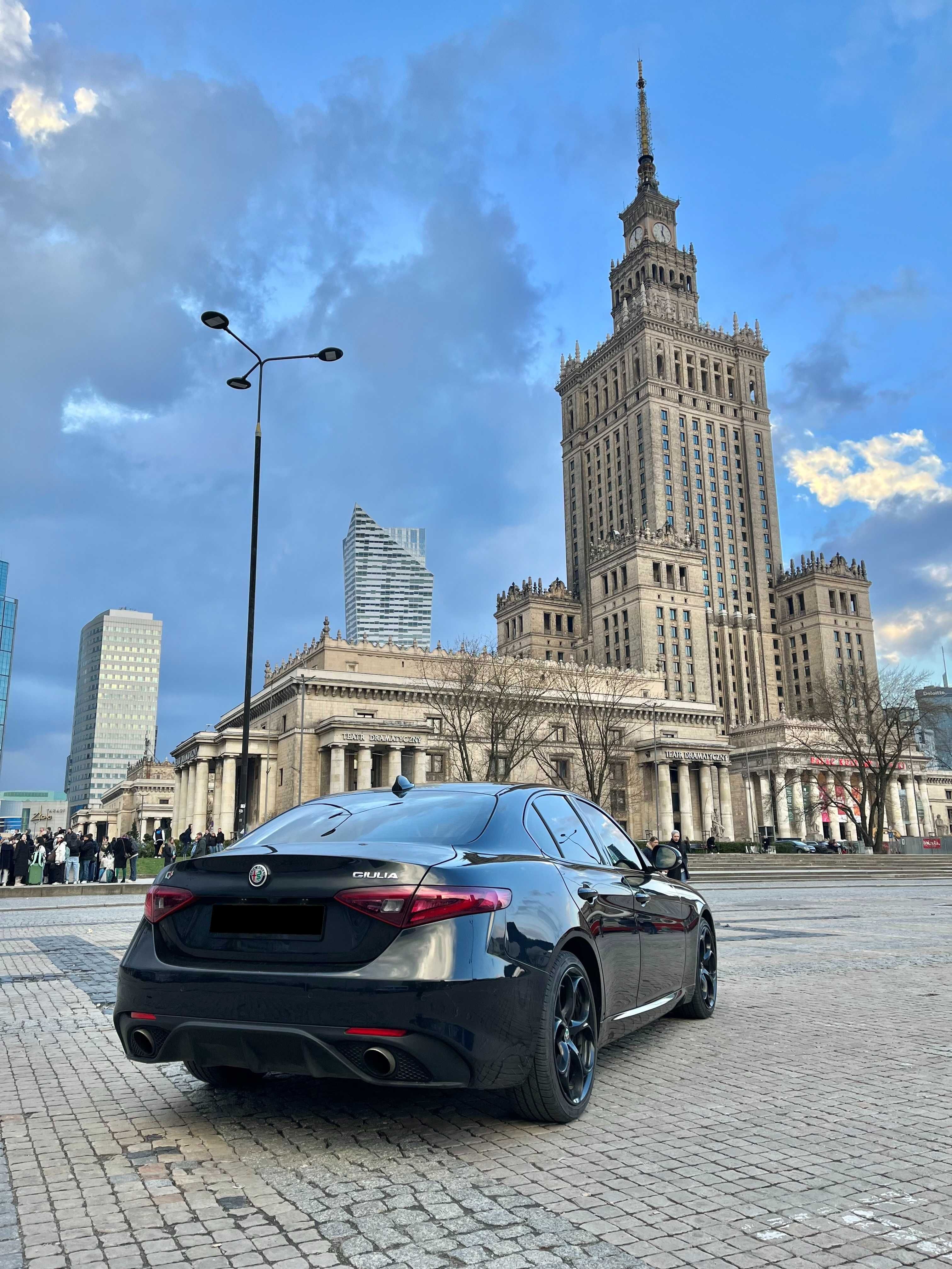 Samochód do ślubu- Alfa Romeo Giulia