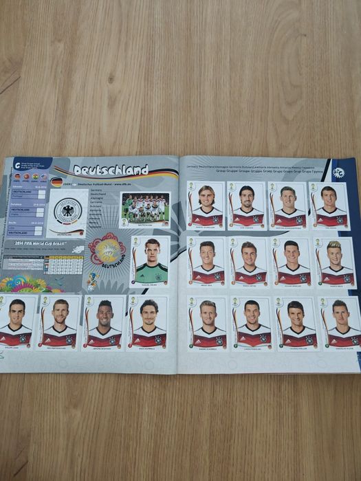 Caderneta do mundial Brasil 2014