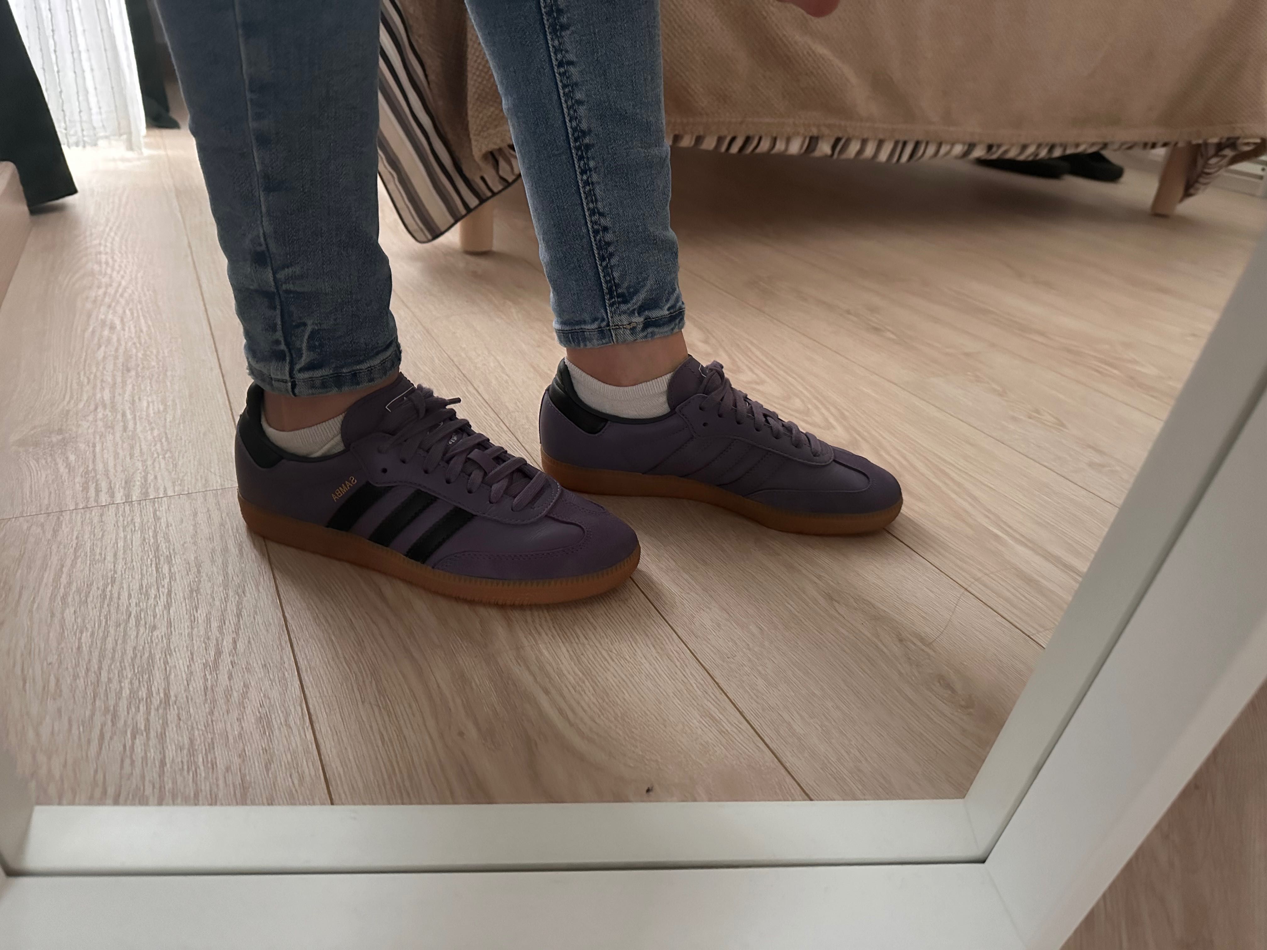 Adidas samba purple 38