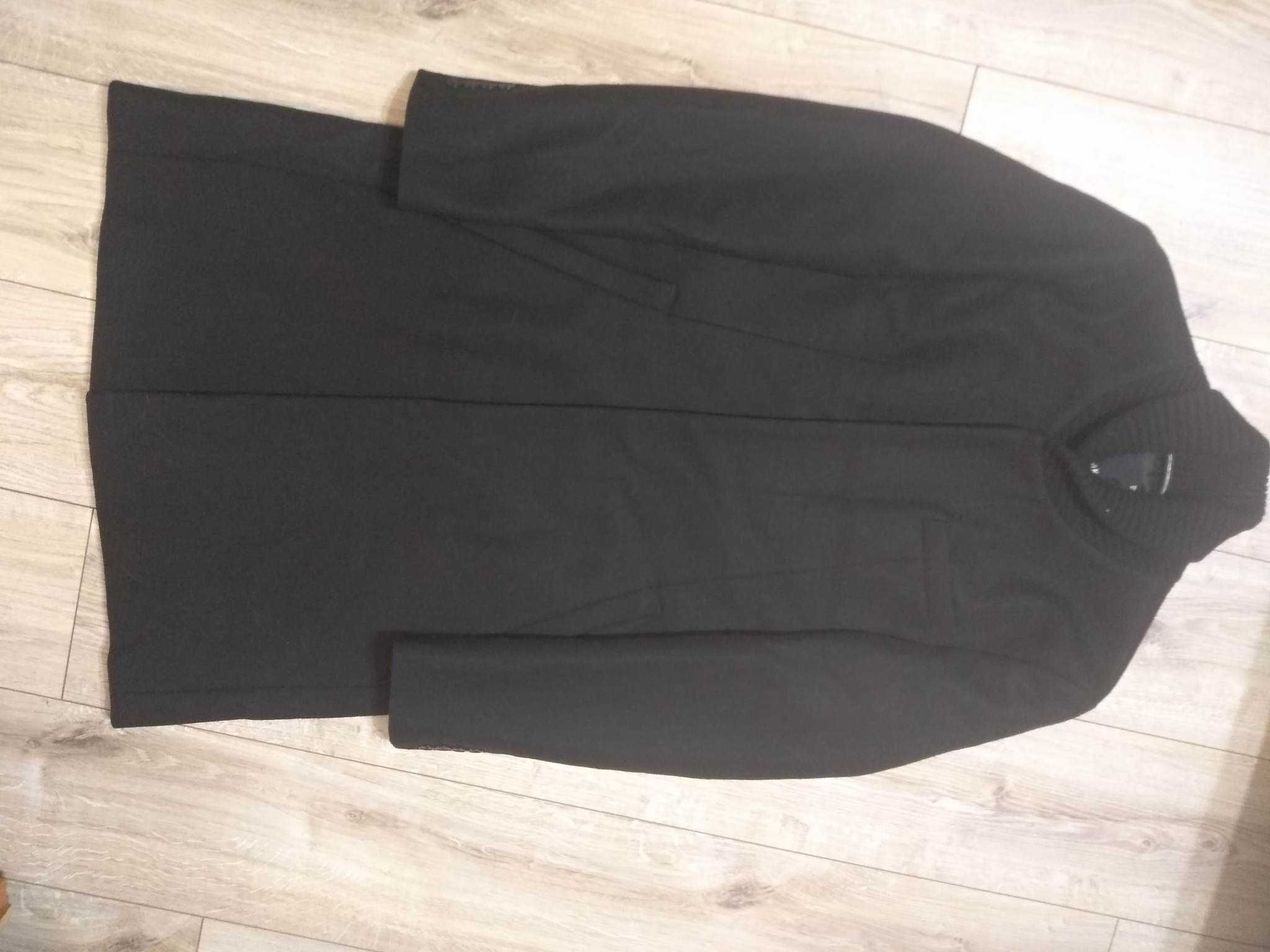 Filippa K nowy męski wełniany płaszczyk w sportowym fasonie size 46