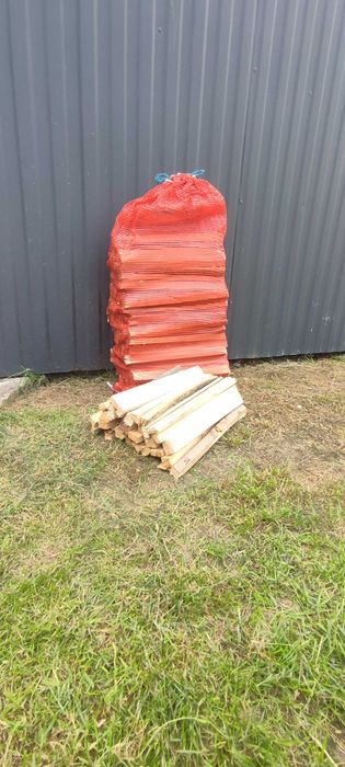Podpałka,rozpałka,opał,zrzynka bukowa cięta pakowana w worki
