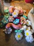 Nadmuchane balony foliowe kwiaty
