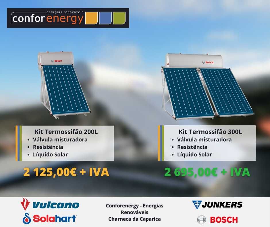 Energia solar - Kit Termossifão