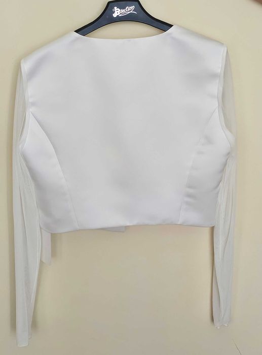 Bolerko ślubne nowe Amelia fashion białe