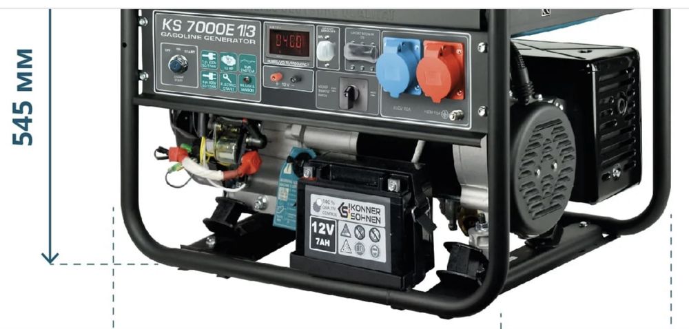 Генератор Gasoline Generator KS 7000E 1/3