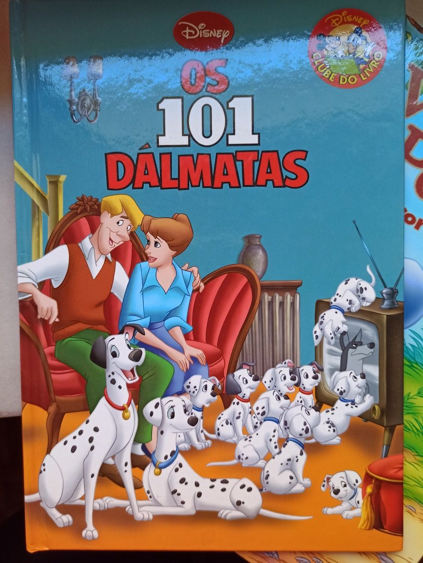 Conjunto de 4 livros Disney infantil