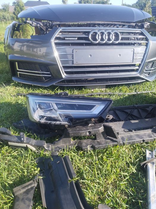 Капот А4 Б9 a4 b9 фари телевізор крило Audi A4