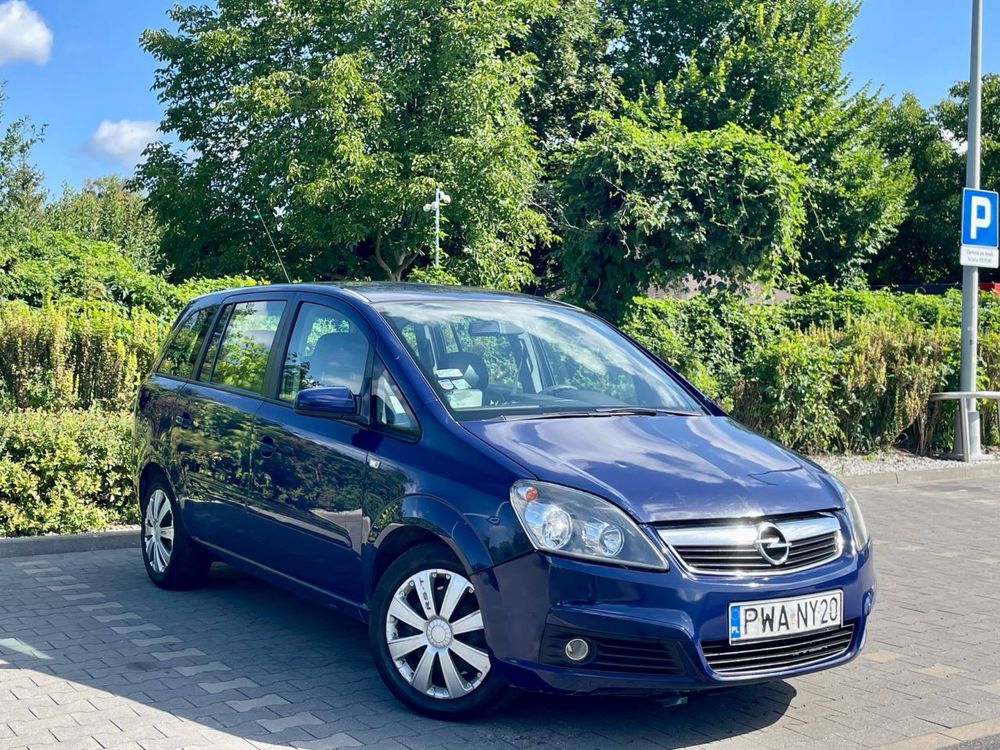 Opel Zafira 1.9d // Automat // Klima // 7 Osób // Skóra // Zamiana