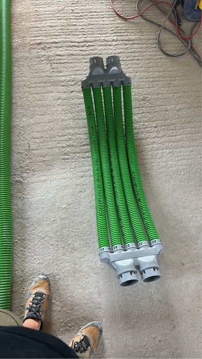 Przejściówki do mijania się rur - Rekuperacja