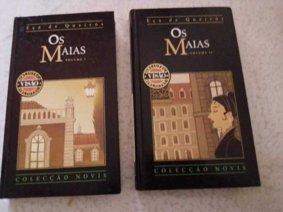 Livros os Maias vol 1 e 2