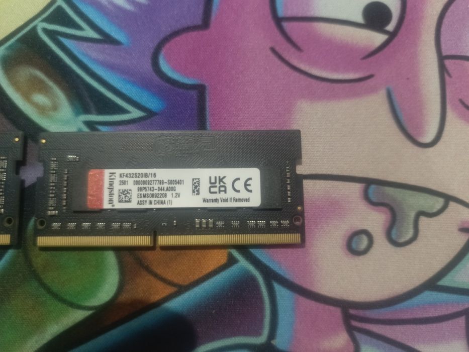 Оперативна пам’ять Kingston FURY Impact DDR4 — 32GB (2×16GB), 3200 MHz