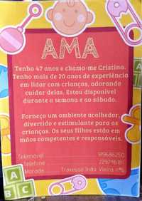 Ama de crianças e bebés