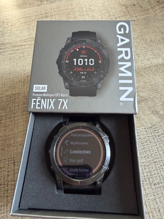 Zegarek Garmin Fenix 7x Solar IDEALNY !!!