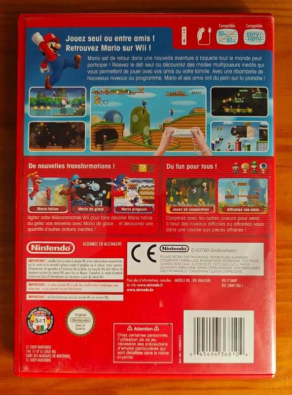 Nintendo Wii - New Super Mario Bros