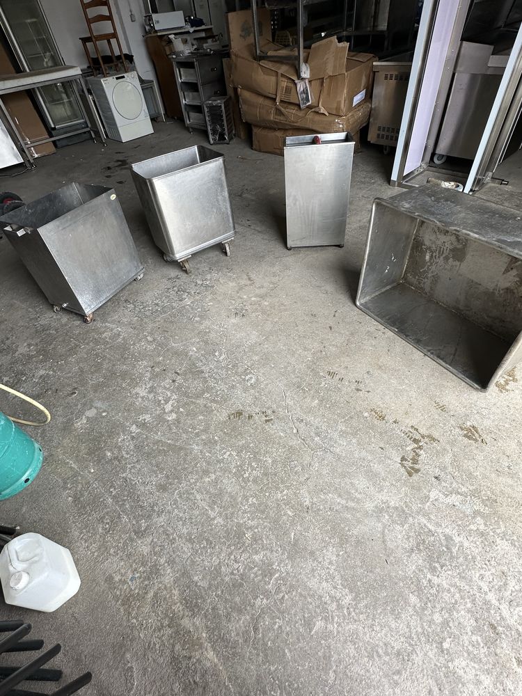 Cubas tinas ou depositos em inox