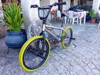 BTWIN bicicleta BMX criança 20" wipe 500 9-14 anos