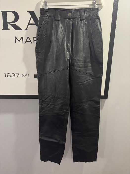 Брюки із натуральної шкіри нові з етикетками