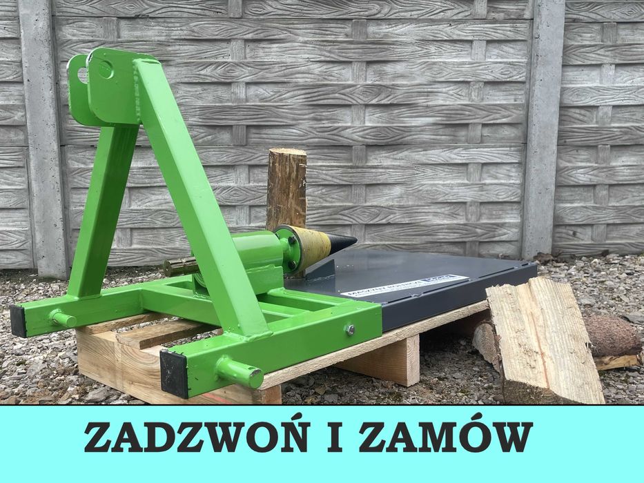 ŁUPARDKA rębak do drewna stożek 120mm / rozłupywarka / blat zdejmowany