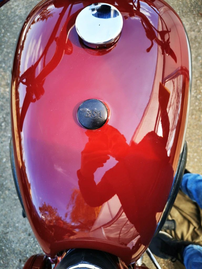 Bsa 350 odrestaurowany