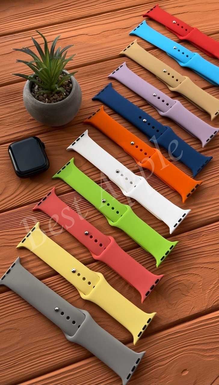 Спортивный браслет для Apple Watch, Силиконовый ремешок, 1:1 Original
