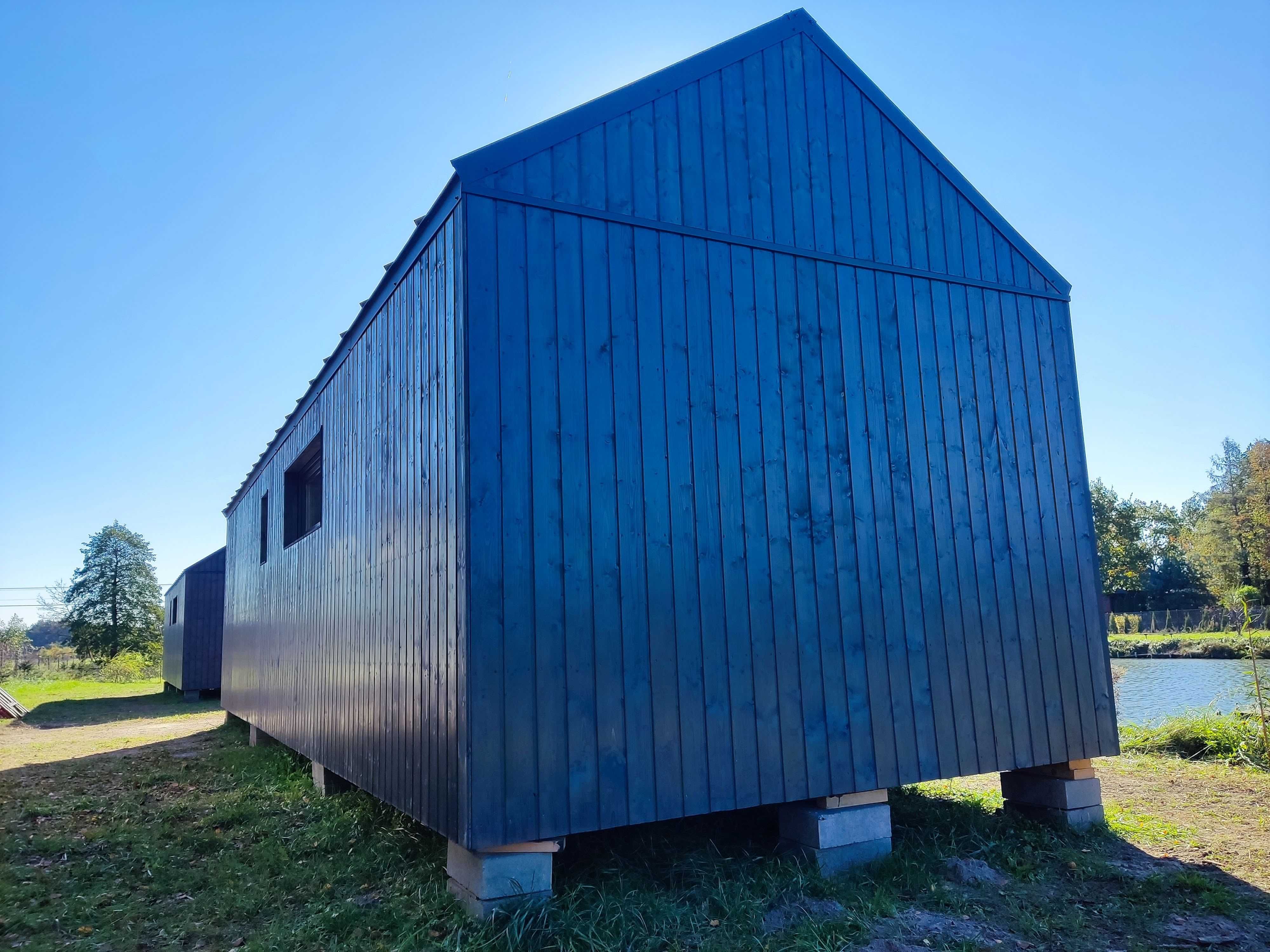 Mobilny domek całoroczny bez pozwolenia tinyhouse stodoła letniskowy