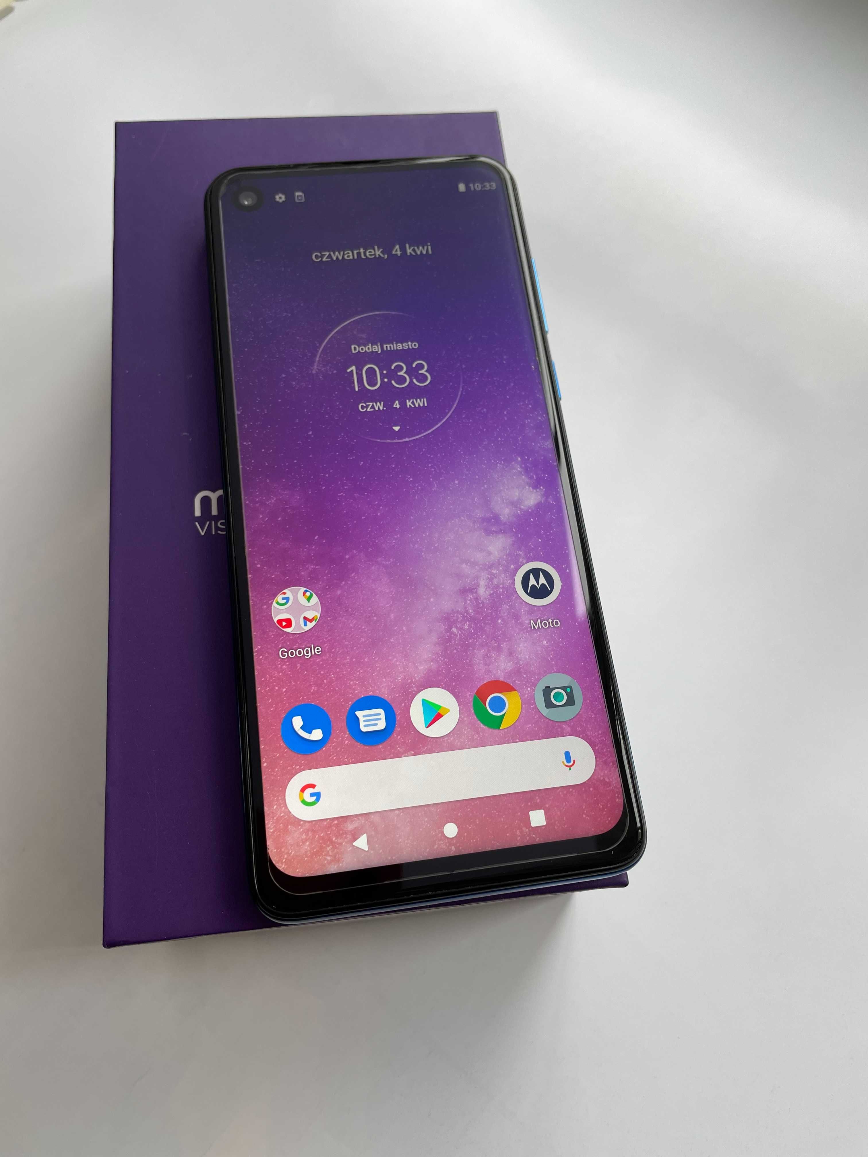 Motorola One Vision, 4+128 GB, Sapphire Gradient