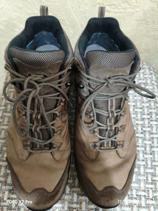 Трекінгові шкіряні черевики Meindl