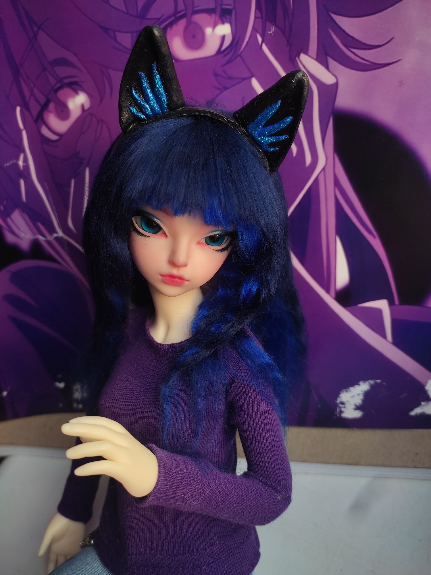 Перука для бжд Парик для bjd Minifee перука для ляльки парик для кукол