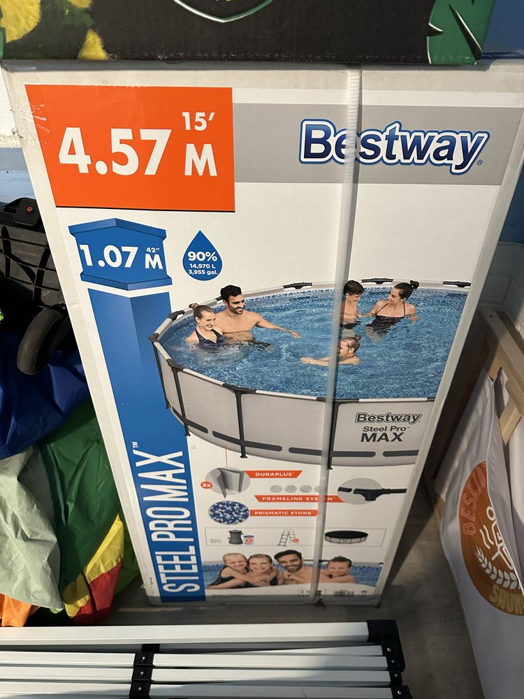 Basen BESTWAY steel pro MAX NOWY