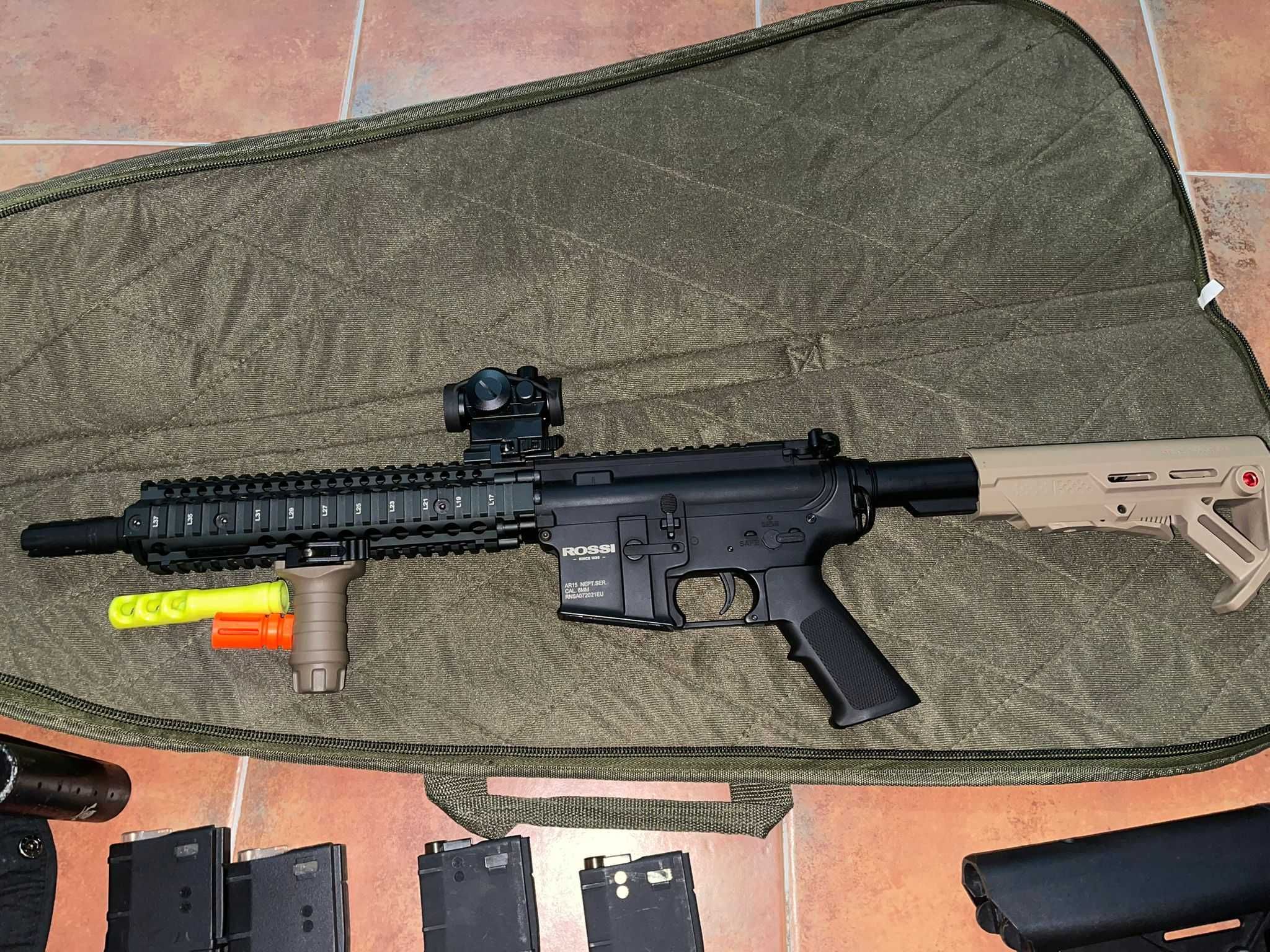 Airsoft ROSSI Neptune 9″ MARSOC FULL BK