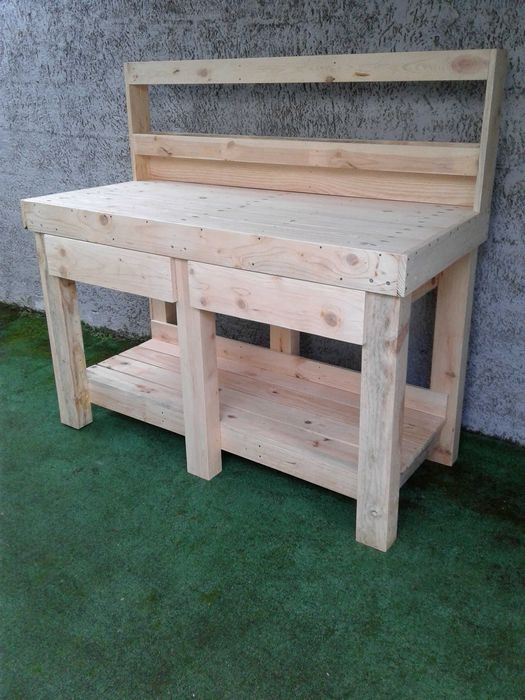 Bancada de trabalho robusta