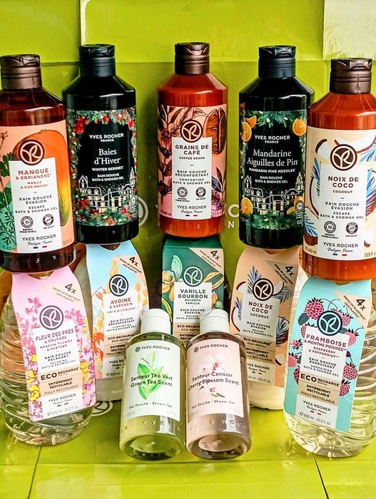 Гель для душу. Молочко для тіла. Ів Роше. Ив Роше.