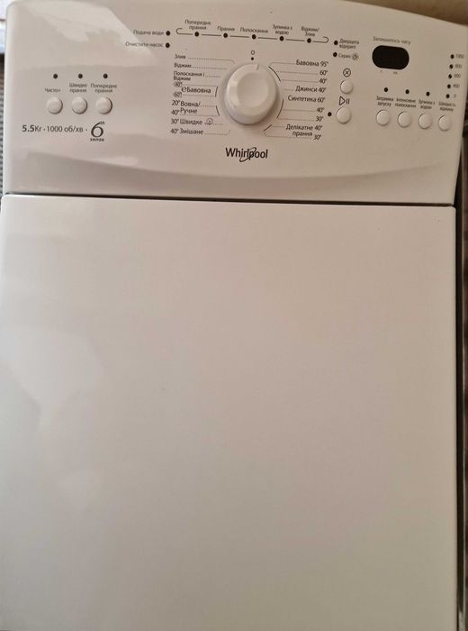 Пральна машина WHIRLPOOL AWE60410