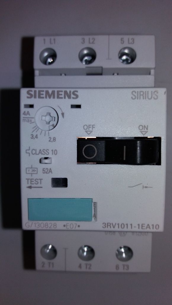Контакторы, автоматические выключатели Siemens