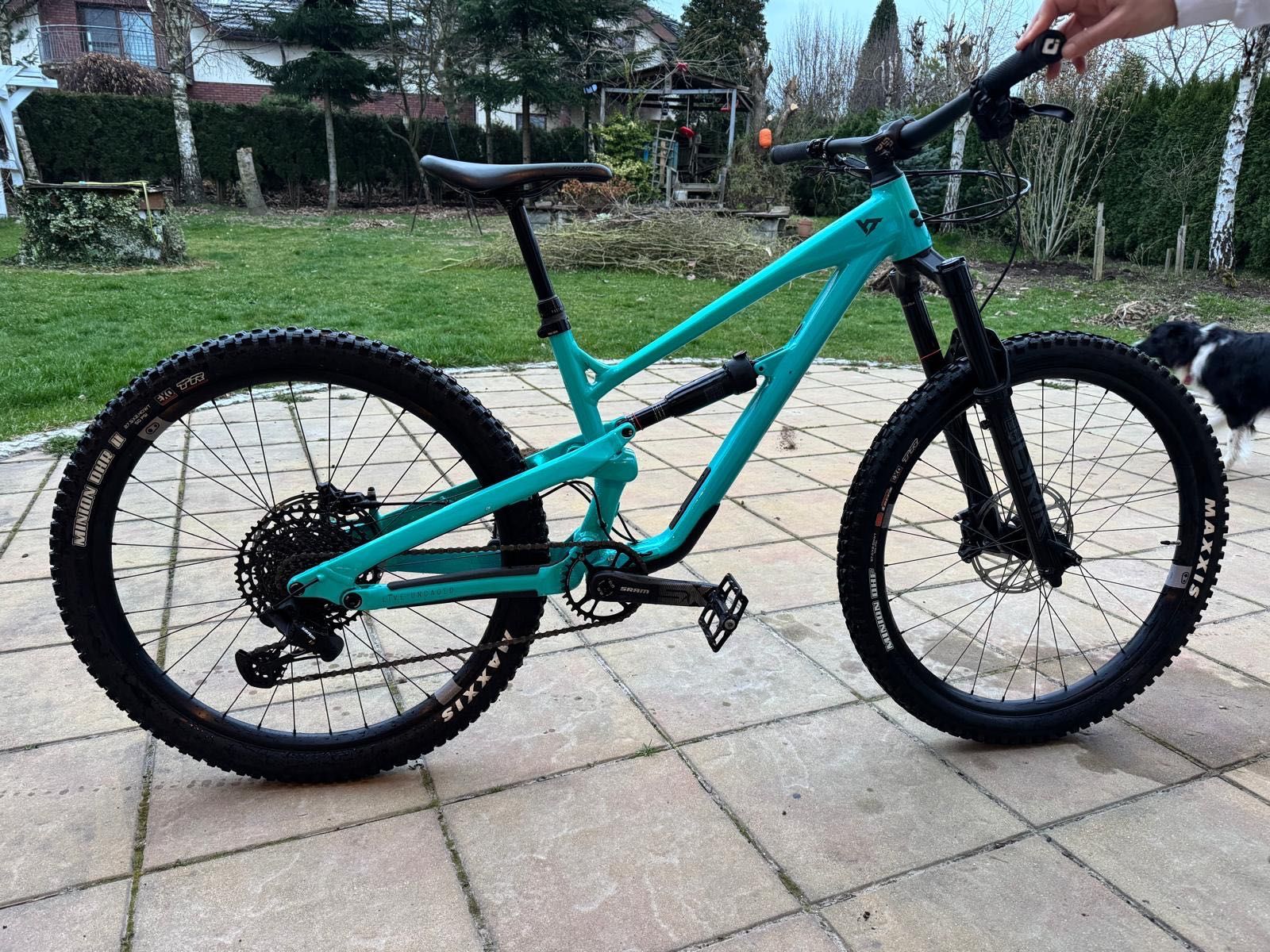 Rower MTB YT junior, 27 cali, wzrost 145-160, przerzutka sram, sztyca
