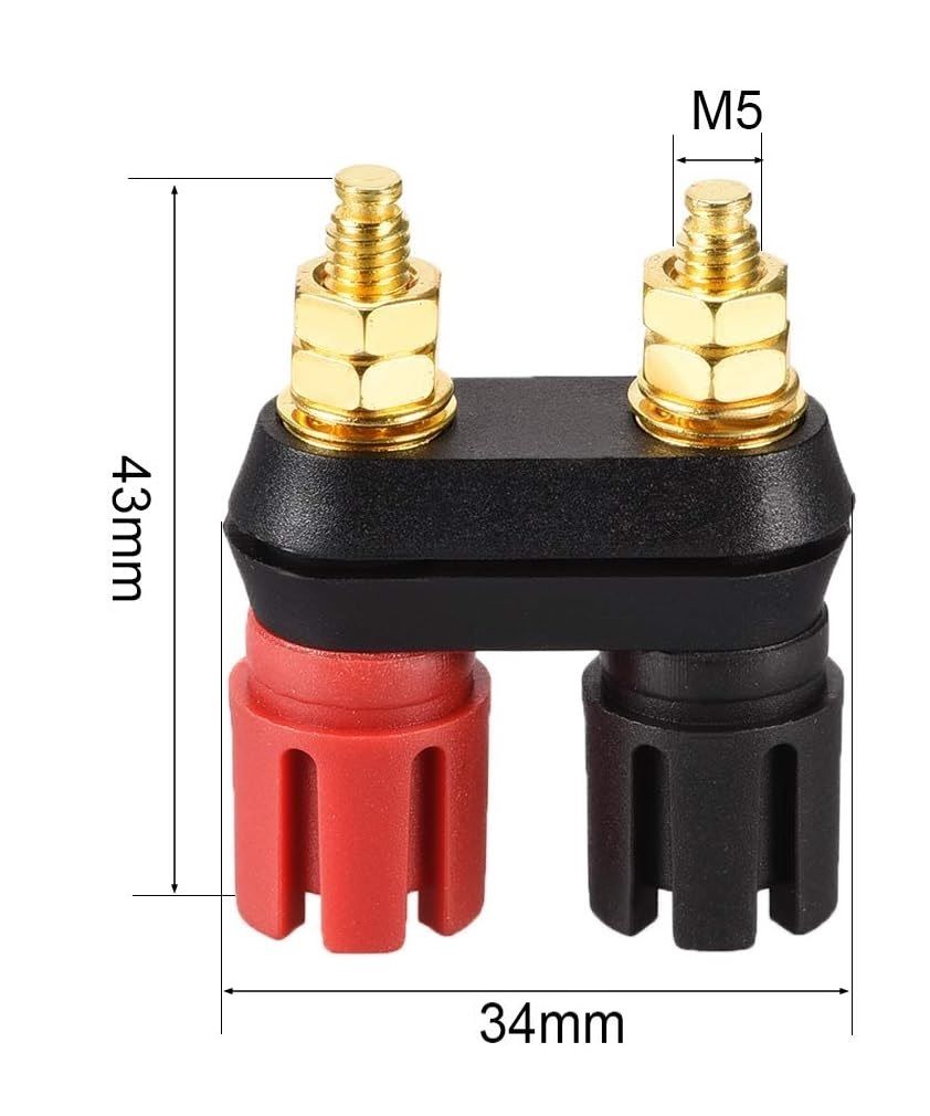 Złącze Wzmacniacza Przewodowego Adapter Gniazda Bananowego