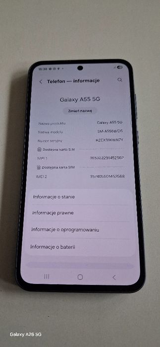 Samsung galaxy A55 5G