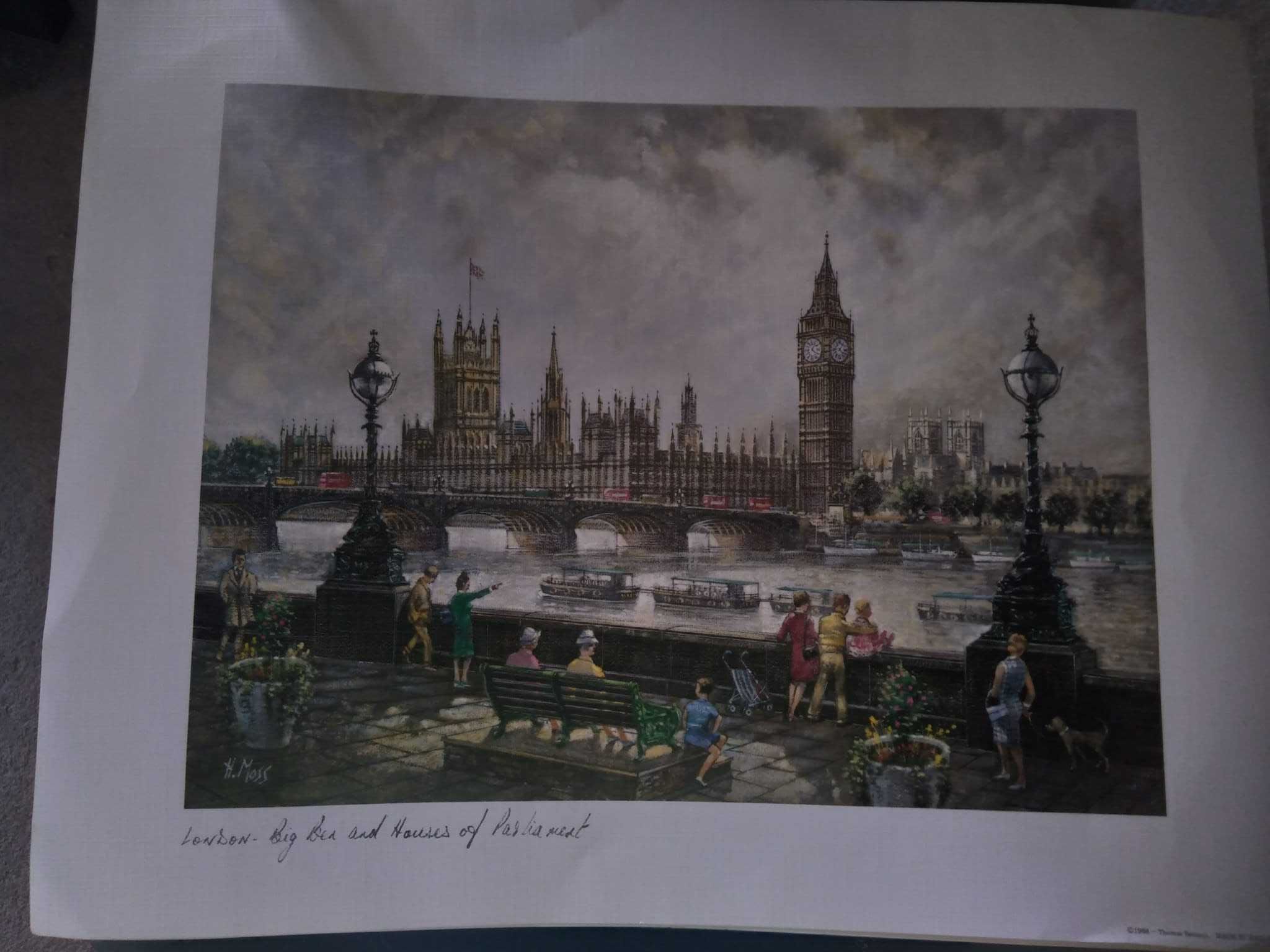 Gravura inglesa original