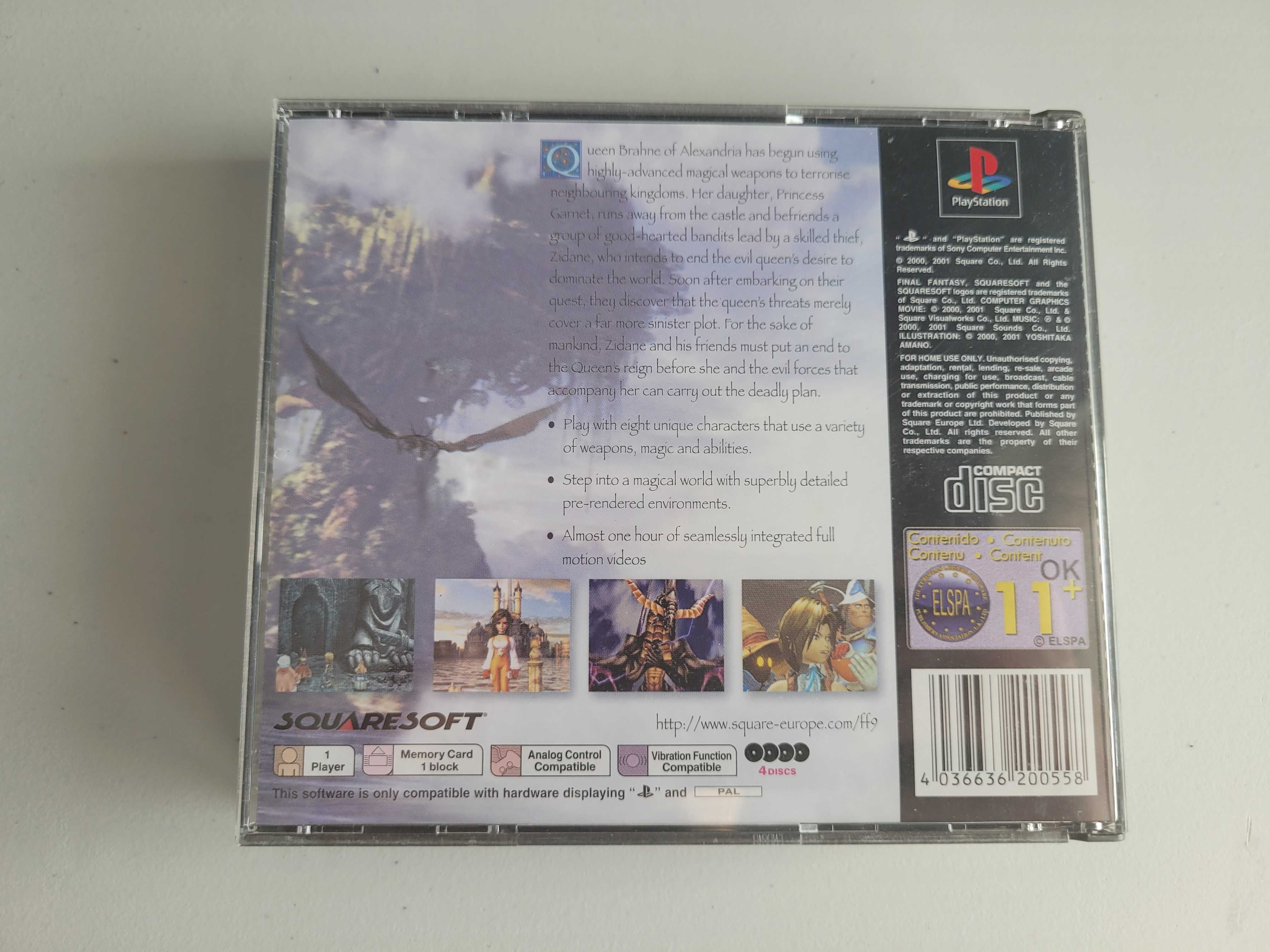 Final fantasy IX PAL ENG