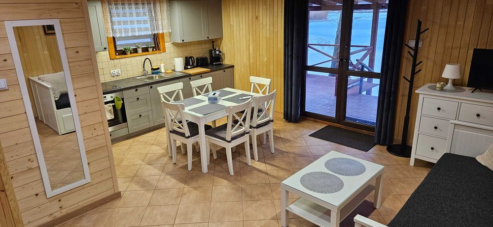 Wynajmę całoroczny domek nad jeziorkiem - sauna + jacuzzi