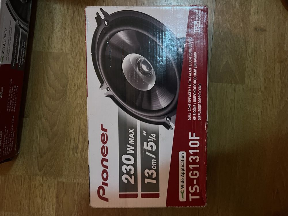 Vendo colunas pioneer auto e Radio auto
