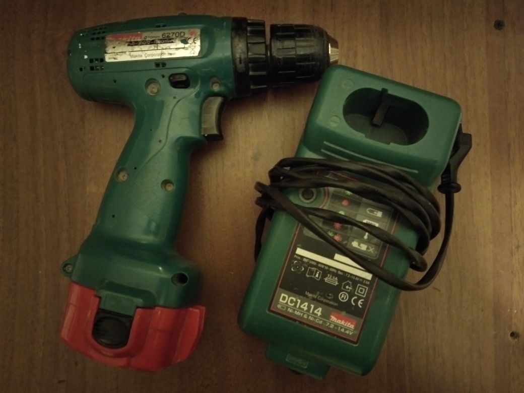 Шурупокрут Makita 6270 D, акумулятор12V 2.0Ah, зарядне