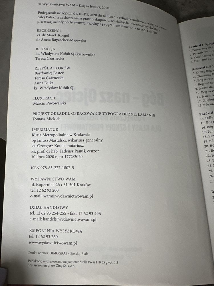 Podrecznik do religii klasa 1
