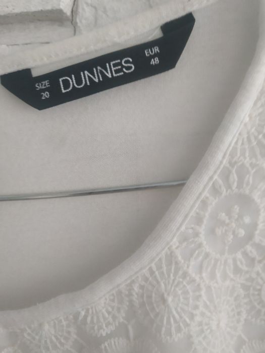 Dunnes damska bluzka z koronka 48